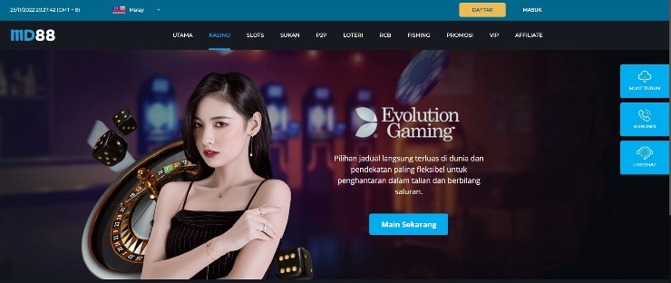 Live Casino Malaysia MD88 malaysia