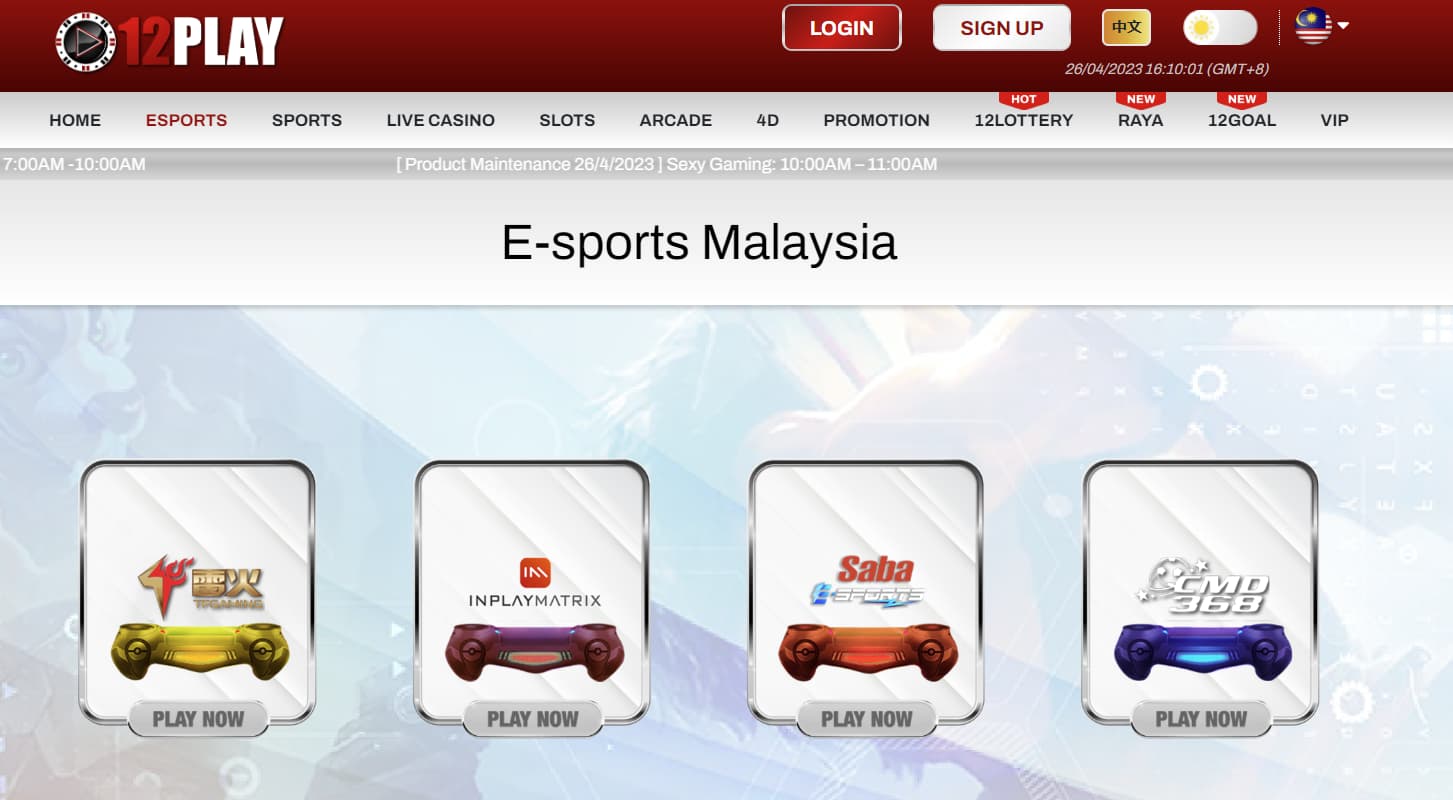 12play esports malaysia