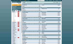 soccer betting markets